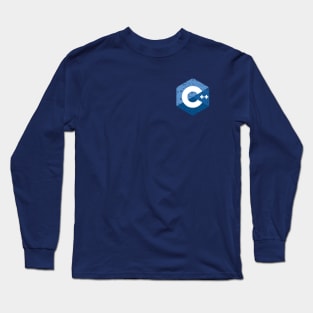 Vintage C++ Programming Logo Long Sleeve T-Shirt